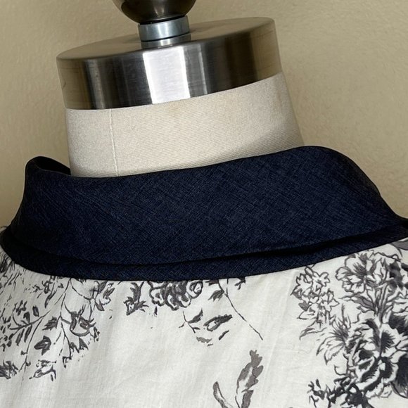 Toile print dress - Picture 4 of 8